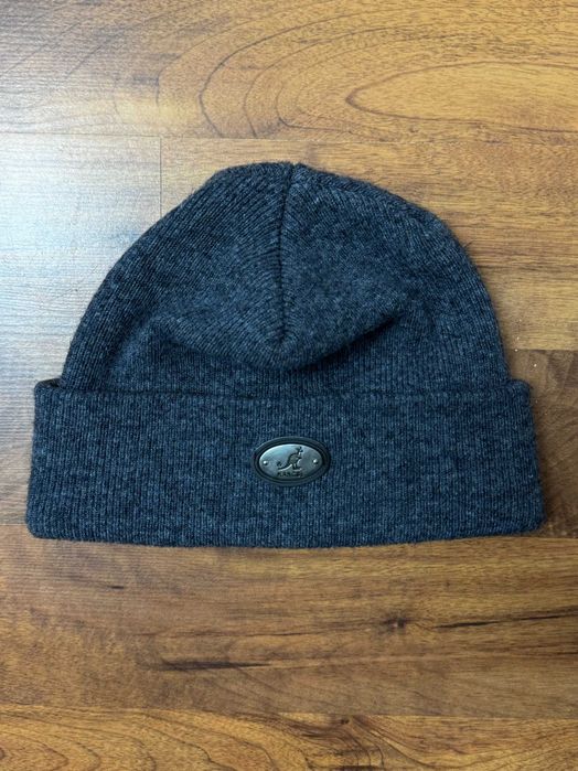 Czapka wełniana gruba ciepła beanie jesienna zimowa czapeczka Kangol