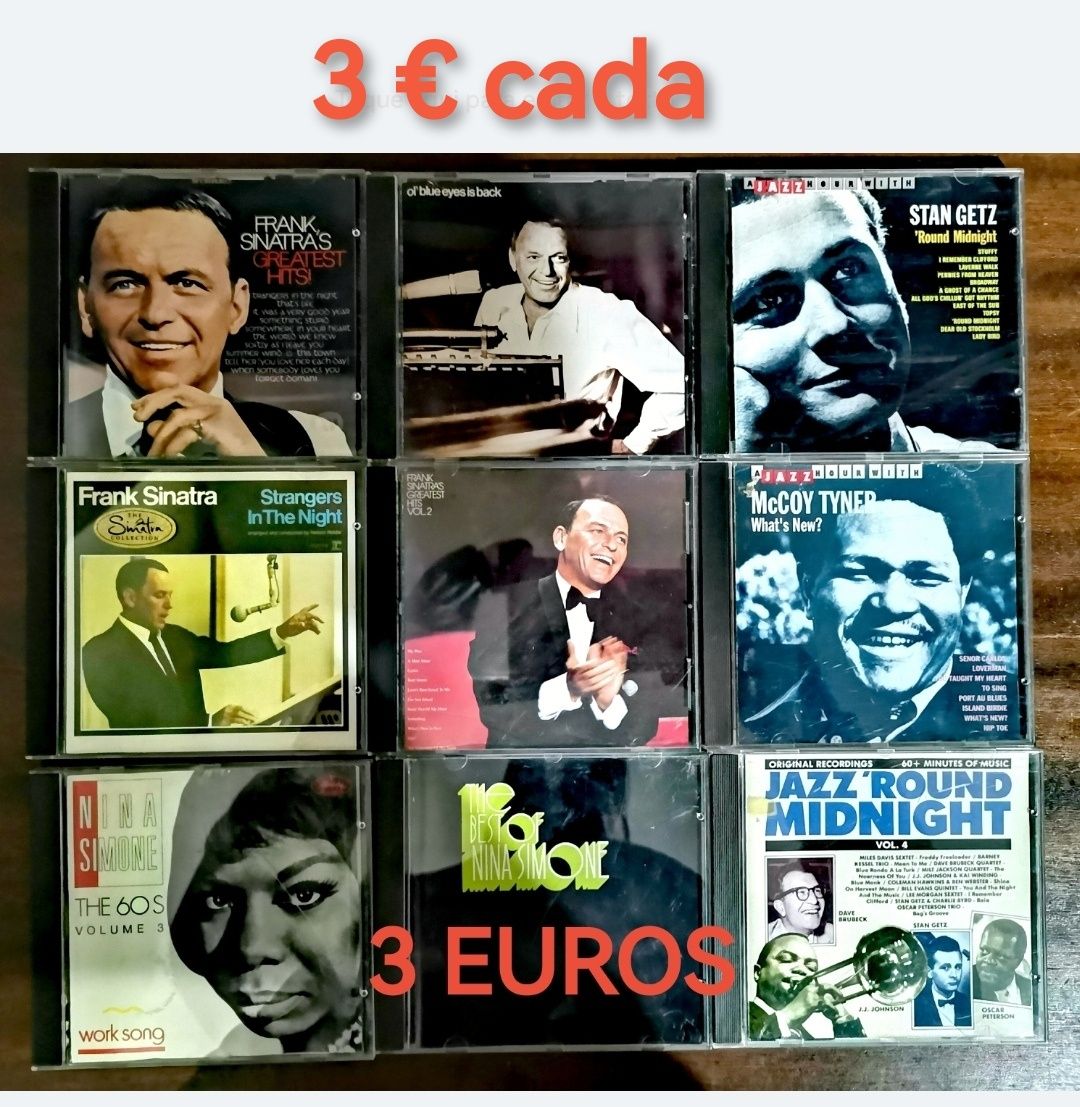 Sortido de CDs a partir de 3 euros