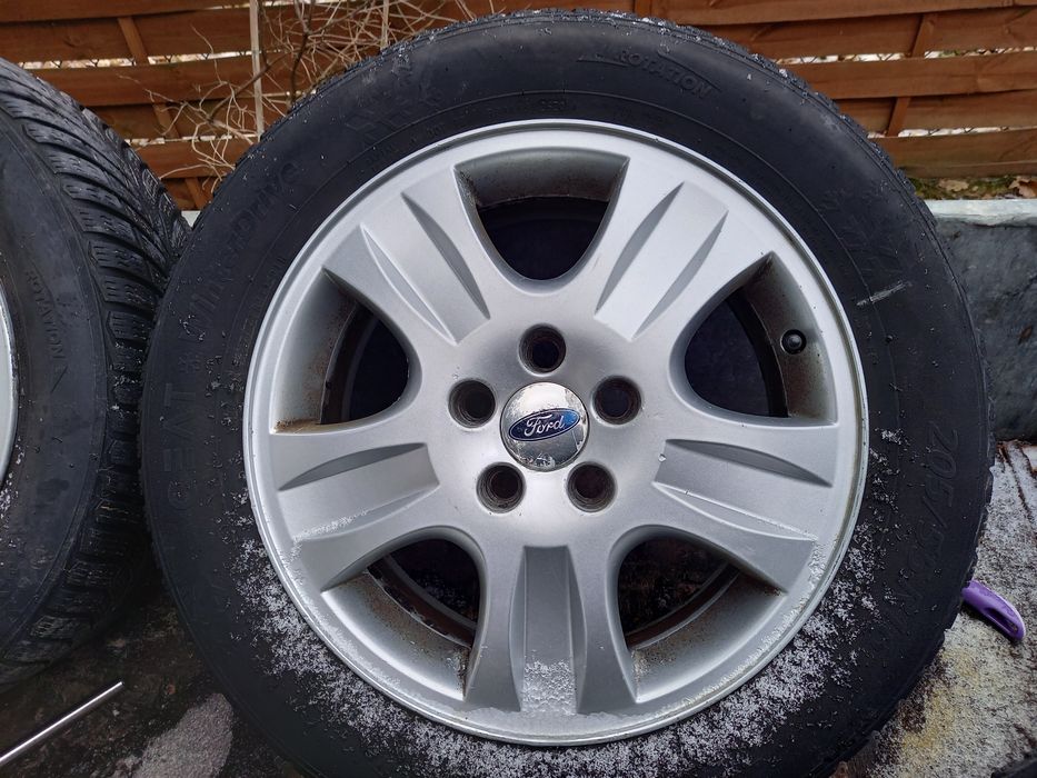 Koła zimowe  205/55/16 alufelgi oryginał Ford