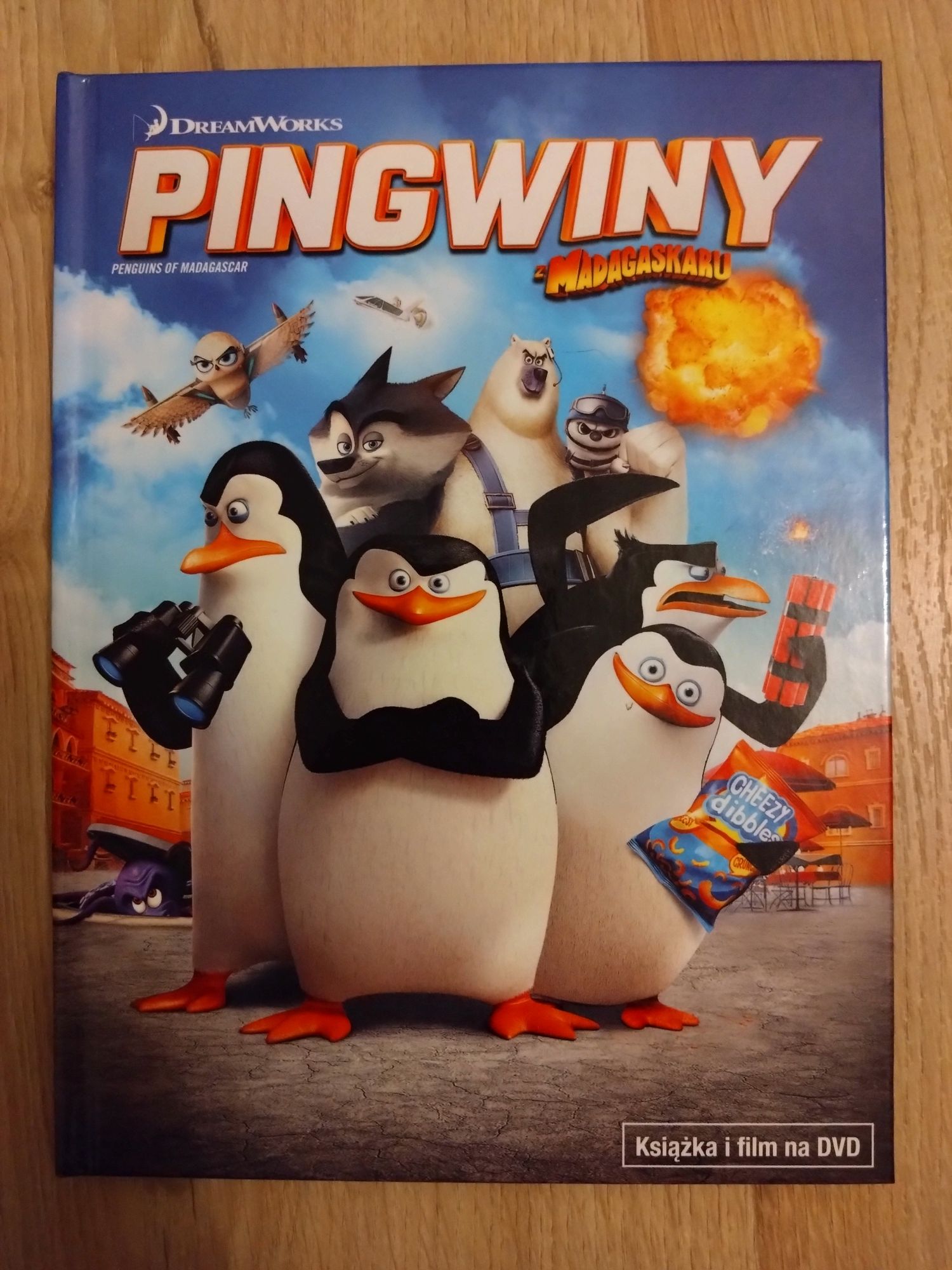 Pingwiny z Madagaskaru film DVD