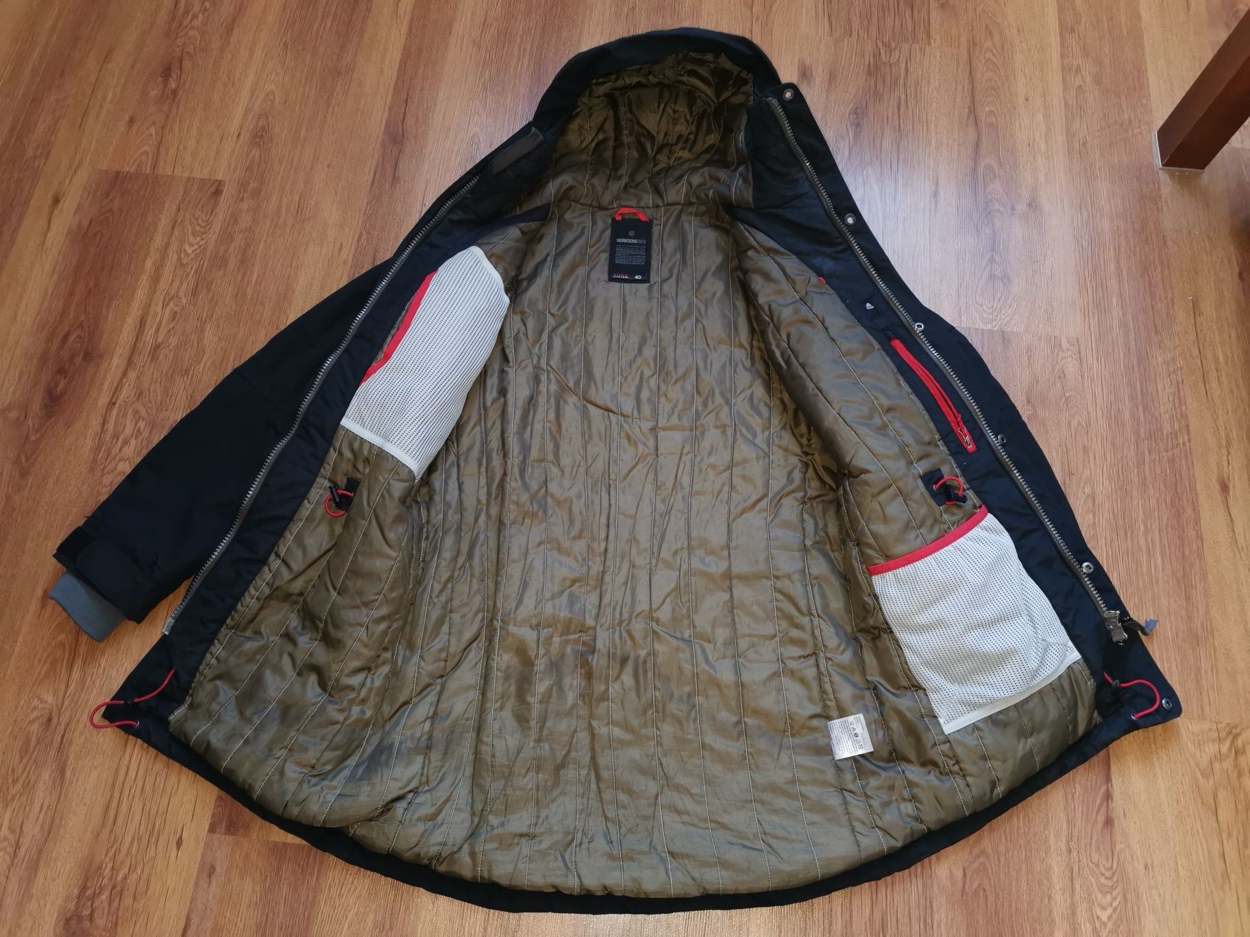 Didriksons 1913 Isabelle Storm System parka ocieplana 40 L