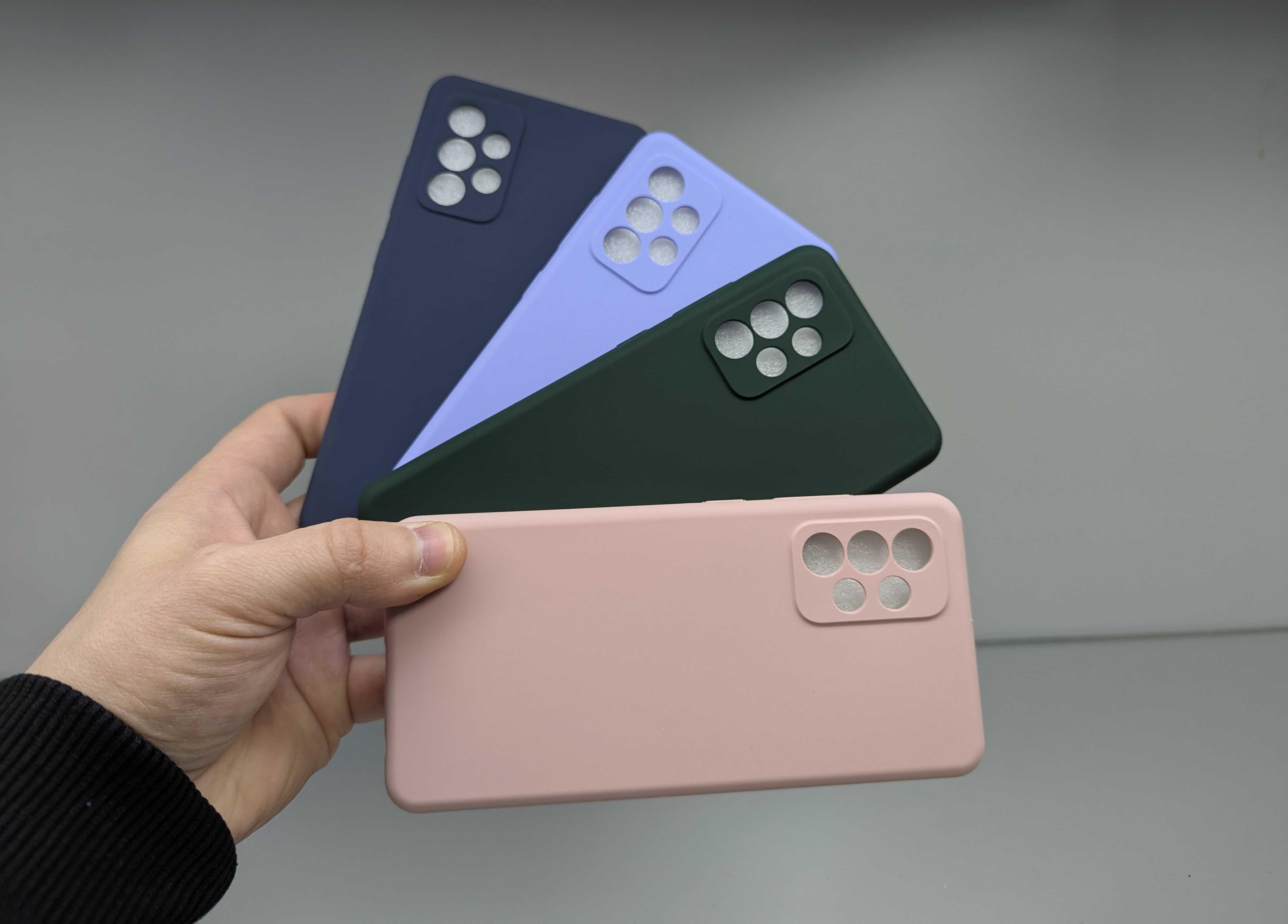 Топ! Samsung A52 Противоударный чехол Софт Тач чохол мікрофібра