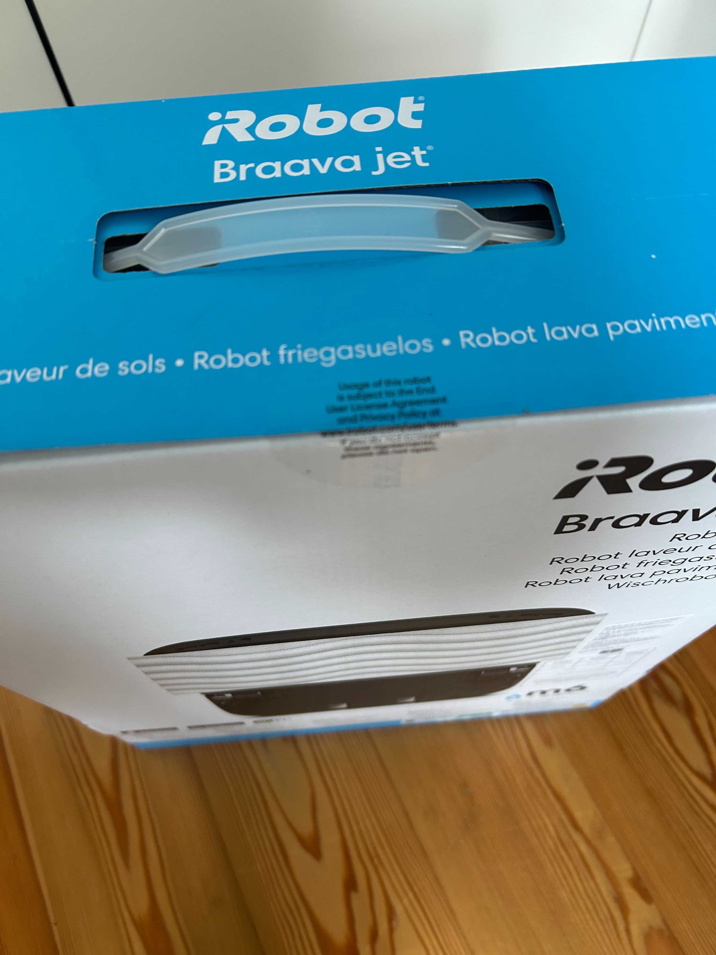 Robot esfregona Braava jet® m6 com ligação Wi-Fi