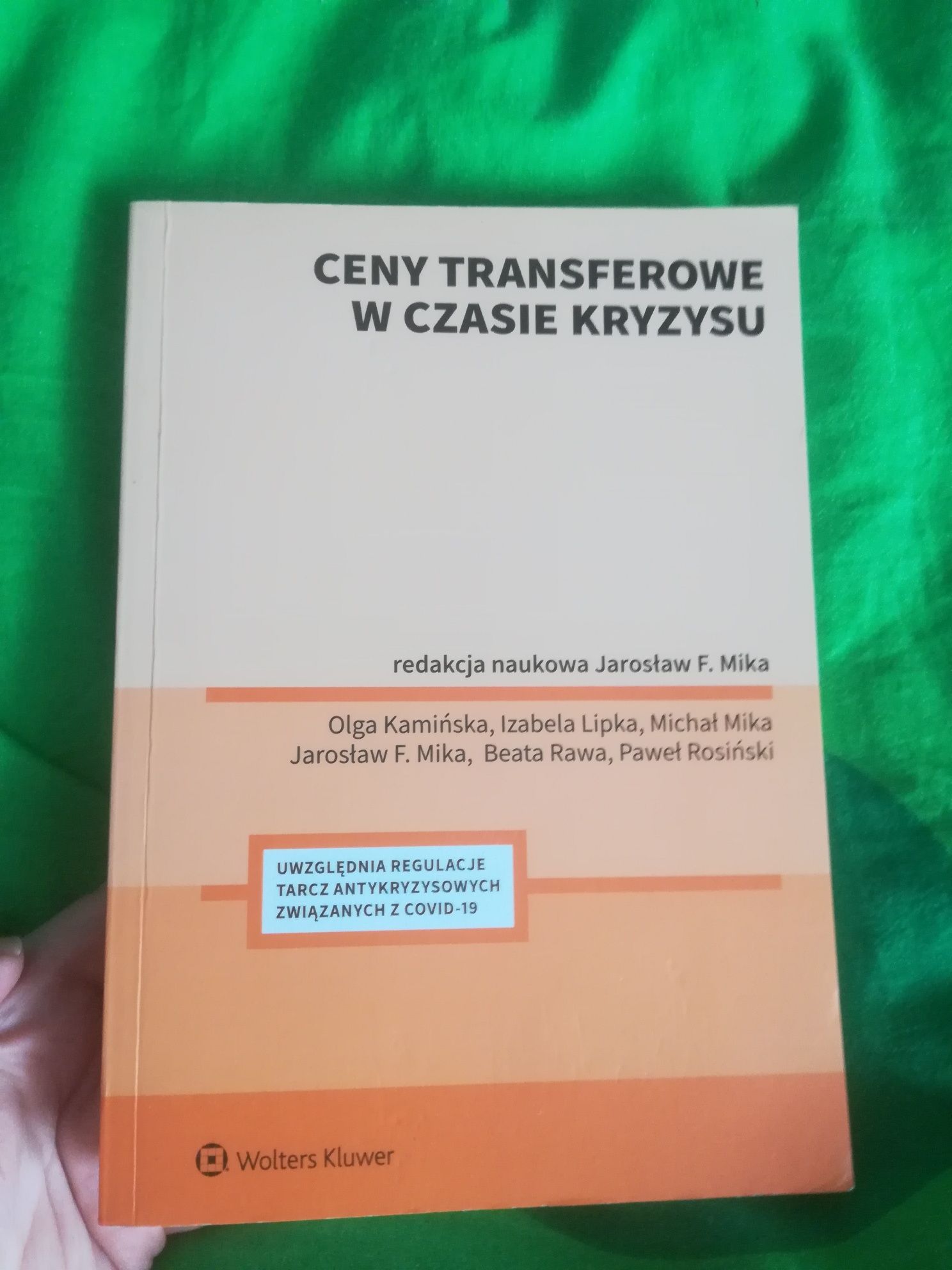 Książka ceny transferowe w czasie kryzysu. Okazja.