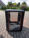 Szafa Rack 15U GetFort do sieci LAN stojąca - komplet