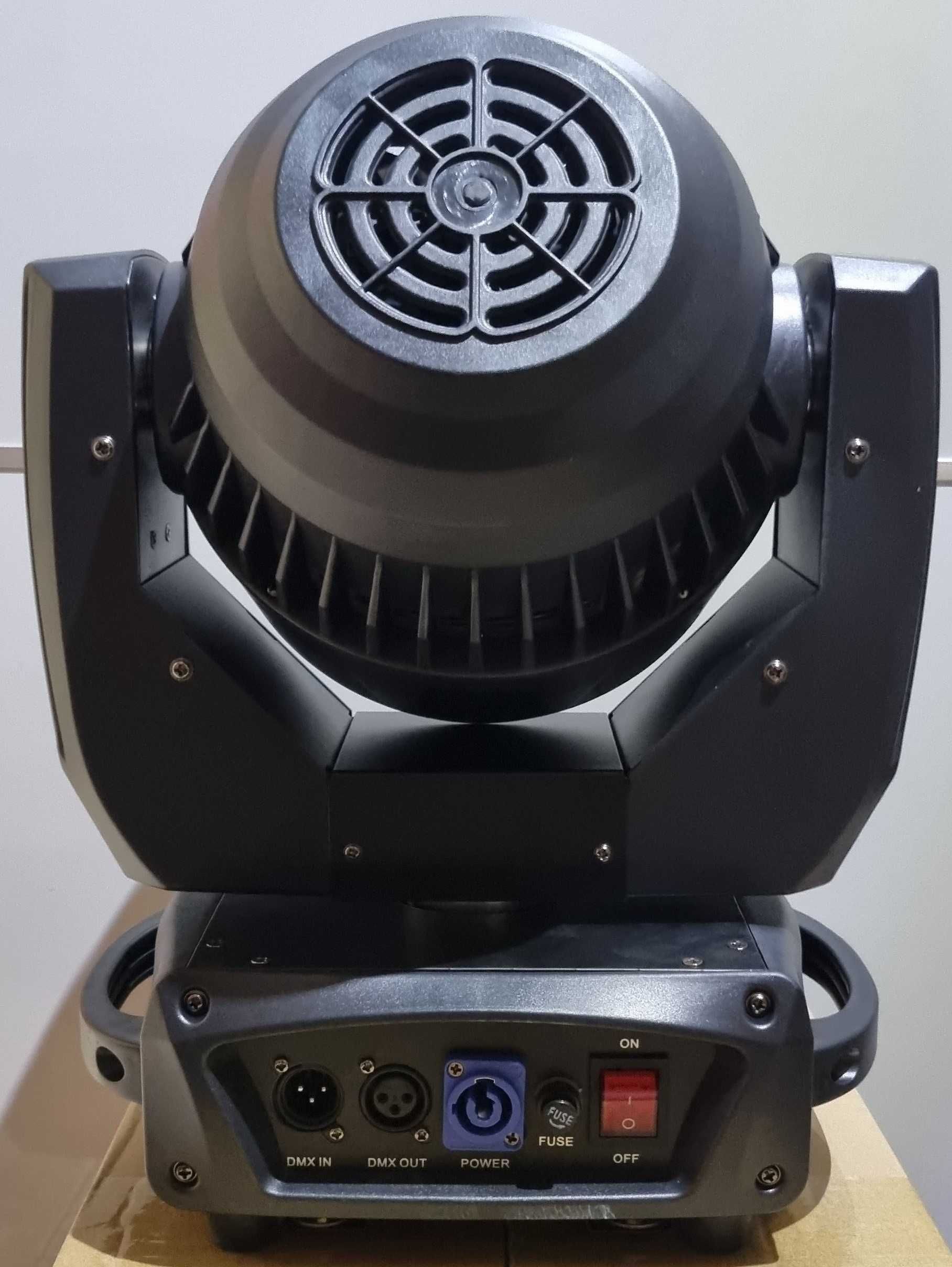 Głowa Ruchoma Oświetlenie LED WASH 19x15W Zoom RINGI bee eye