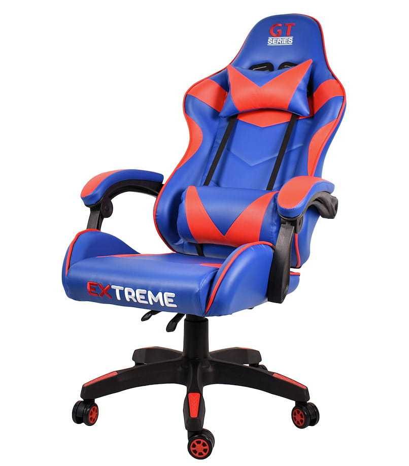 Fotel Gamingowy niebieski wersja sport GT BLUE
