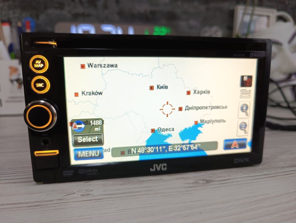 JVC kw-nt30 (Bluetooth audio)