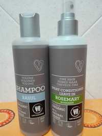 Urtekram shampoo + amaciador spray
