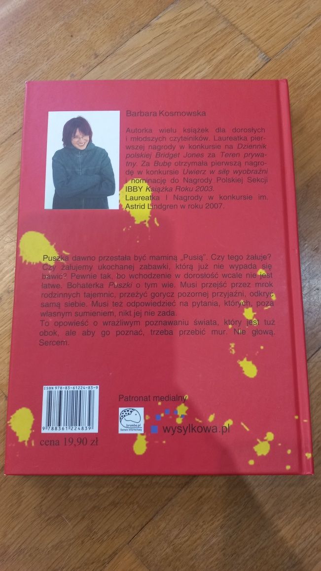Książka "Puszka" Barbara Kosmowska