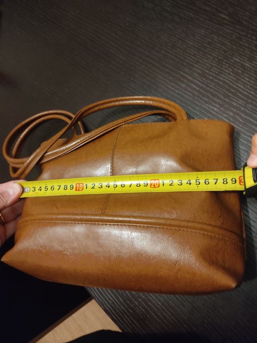 Mala senhora em couro sintetico