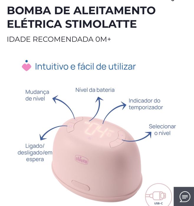 Bomba de aleitamento chicco