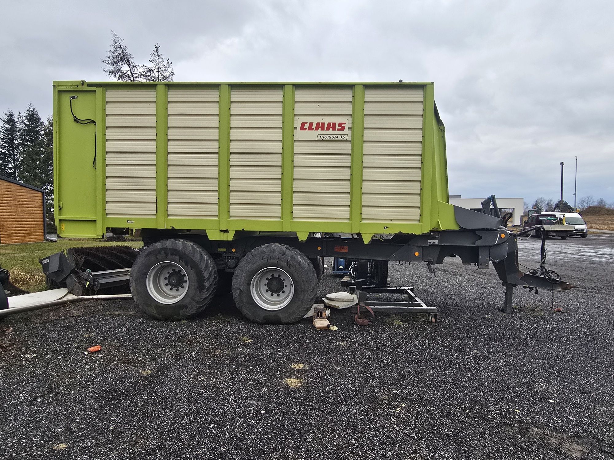 Przyczepa samozbierająca Kaweco Thorium 35m³ model pottinger