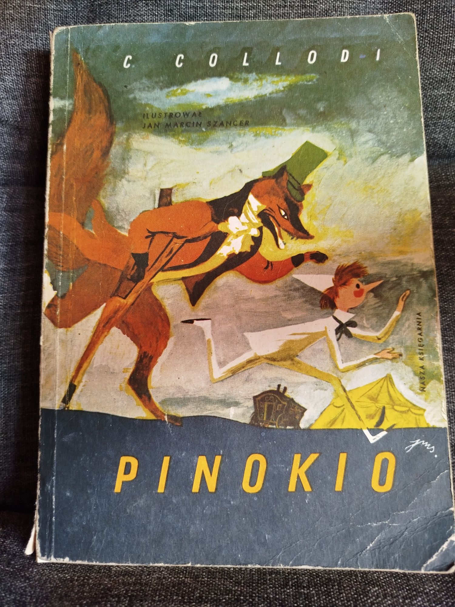 Pinokio Carlo Collodi ilustrował Jan Marcin Szancer klasyka