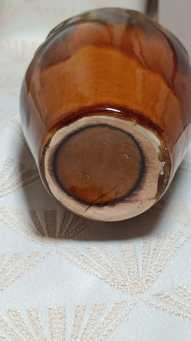 Ваза майоліка українська кераміка вінтажна.