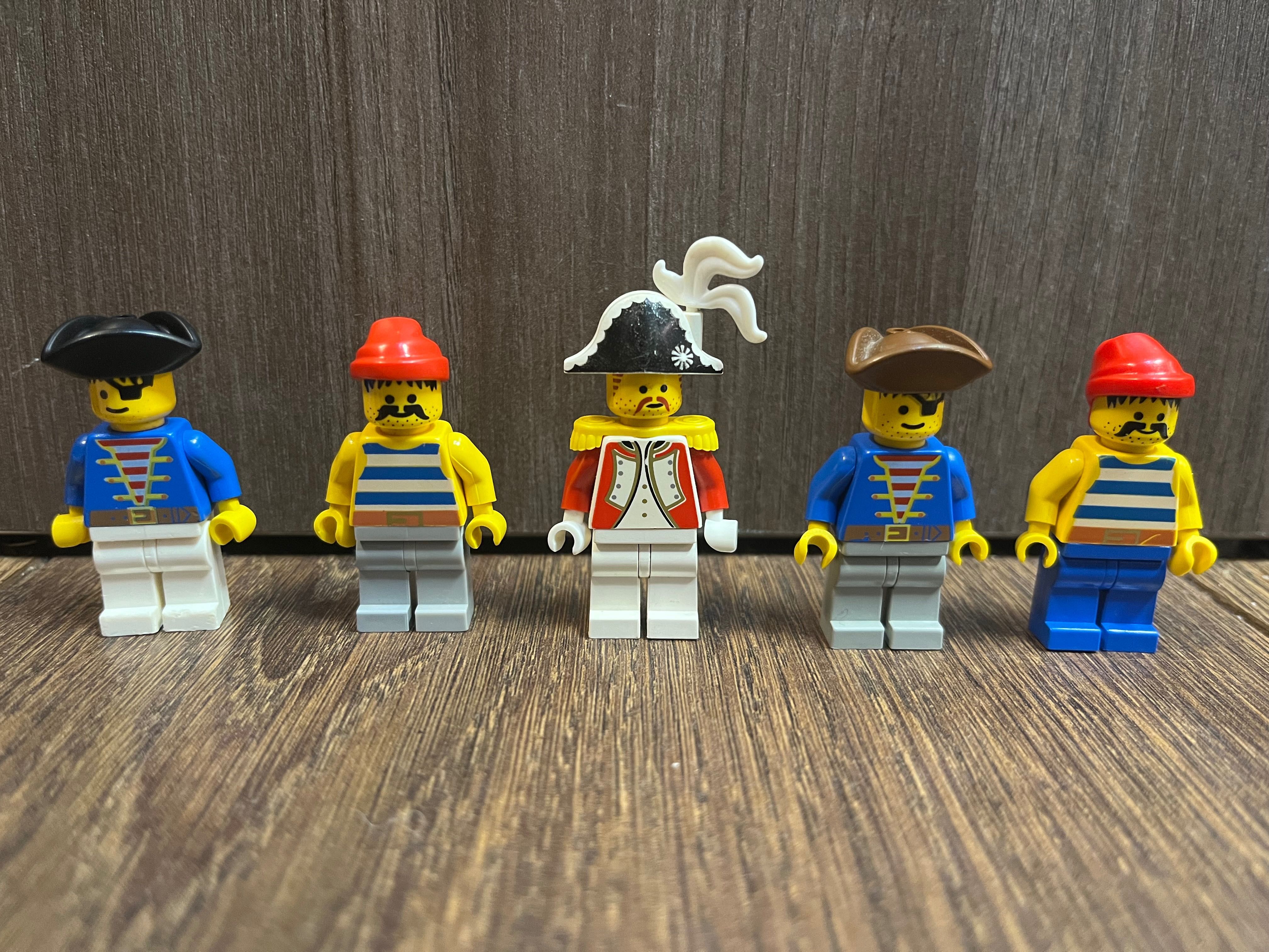 Lego Piraci Admirał - pi074 pi021 pi006 pi008 pi072