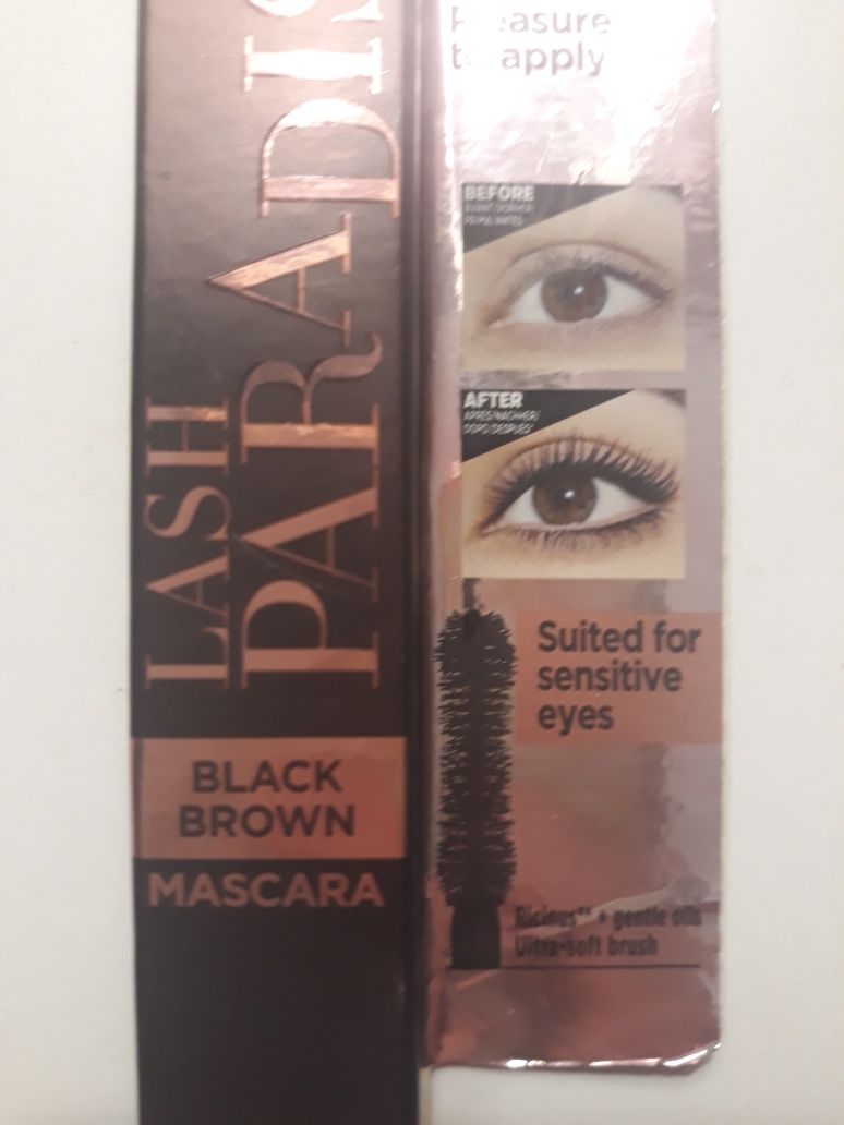 Lorea'l Paris Loreal Lash Paradise mascara tusz do rzęs Black Brown