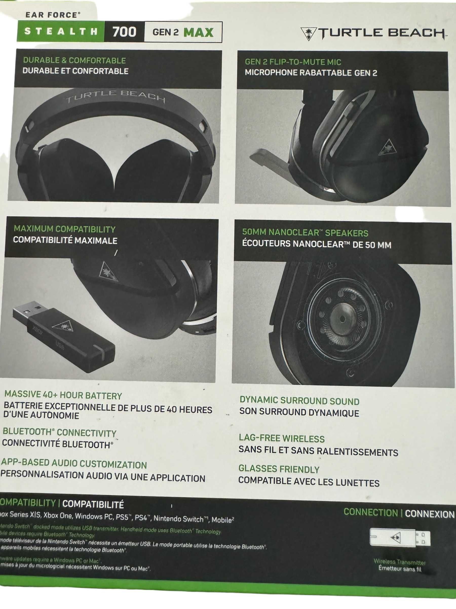 Słuchawki gamingowe bezprzewodowe Turtle Beach Stealth 700 Gen 2