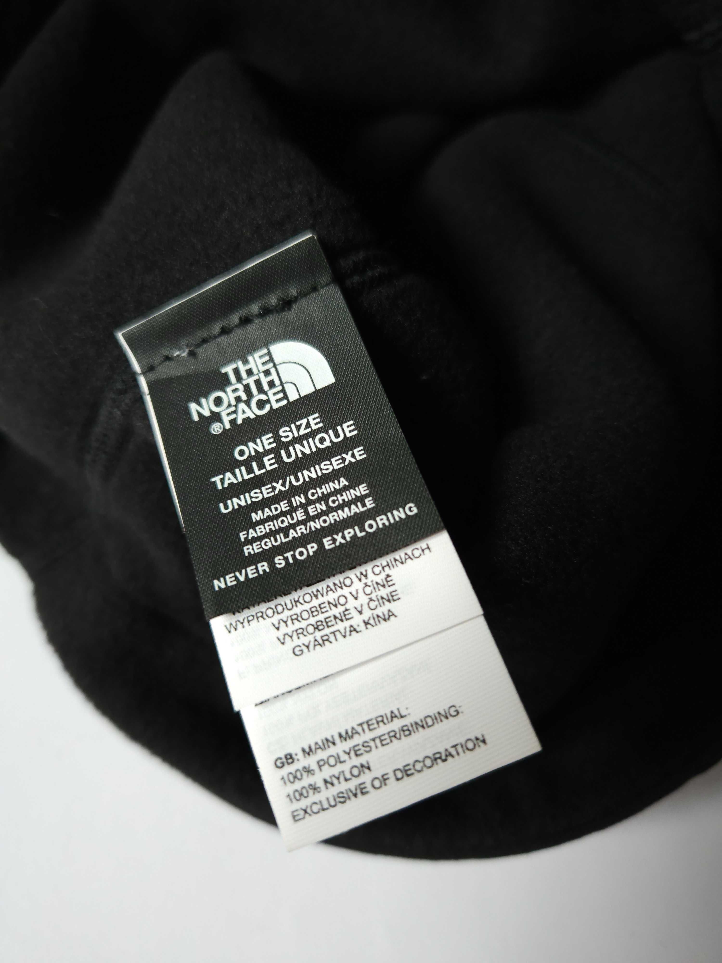 Новий бафф the north face denali оригінал, чорний флісовий баф унісекс