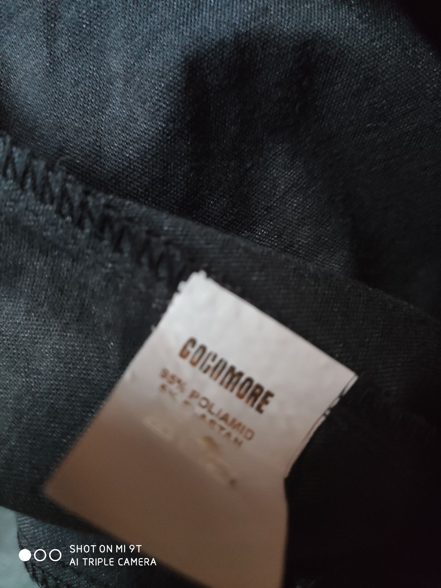 COCOMORE spodnie damskie eko skóra woskowane nowe wysoki stan