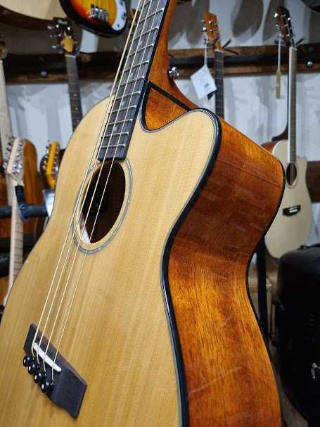 Cort AB850F Nat elektroakustyczna gitara basowa z pokrowcem AB-850-F