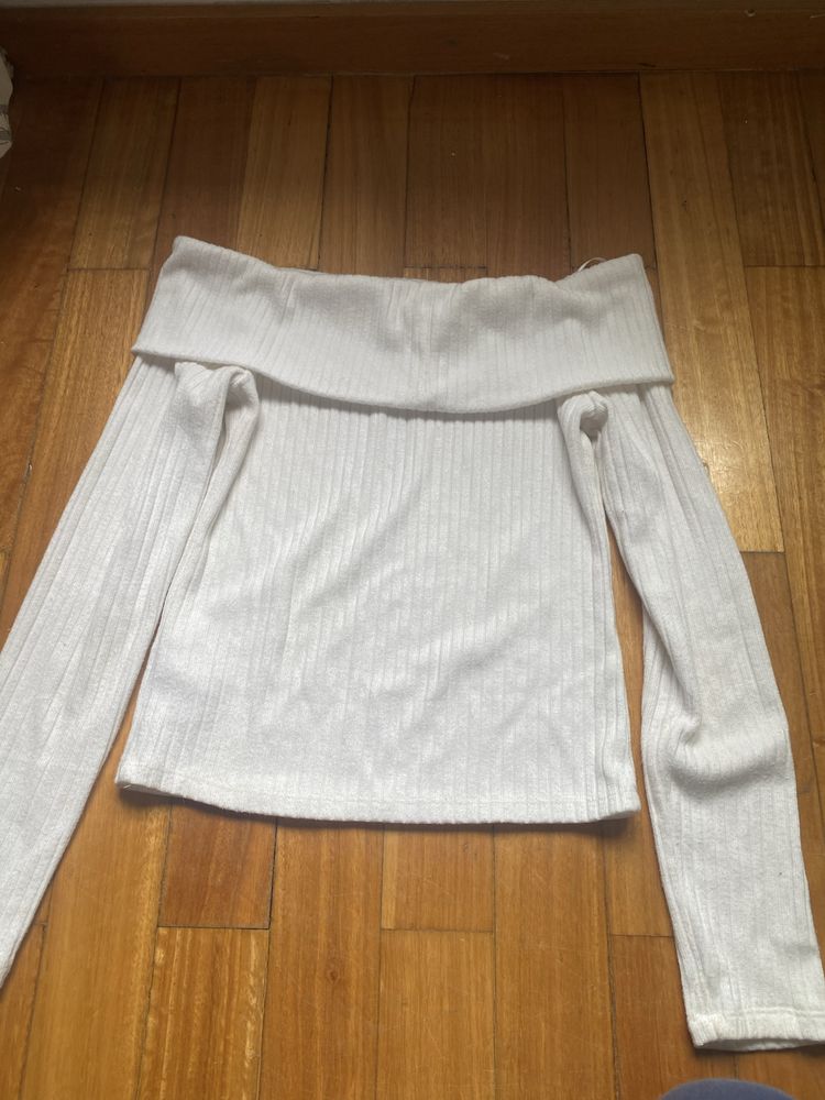 Camisola sem ombros Stradivarius