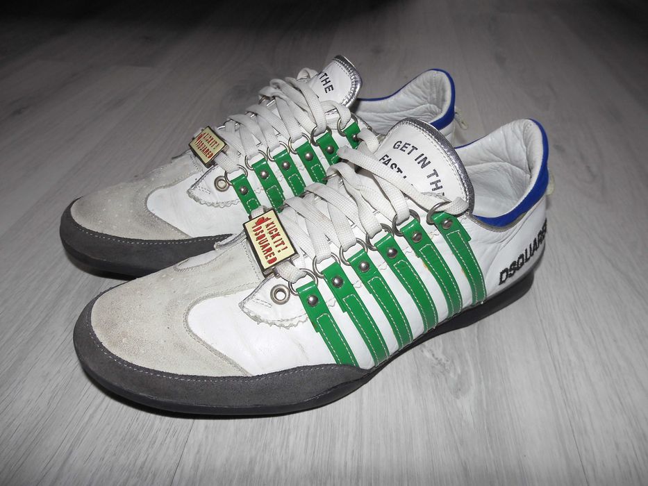 Dsquared2 Kickit Original Buty Męskie Skórzane Skóra 41 wkł. 27 cm