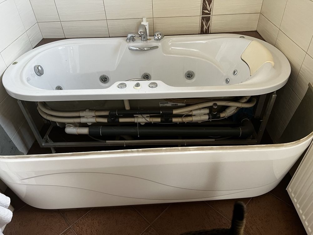 Wanna z hydromasażem PoolSpa 192x87cm