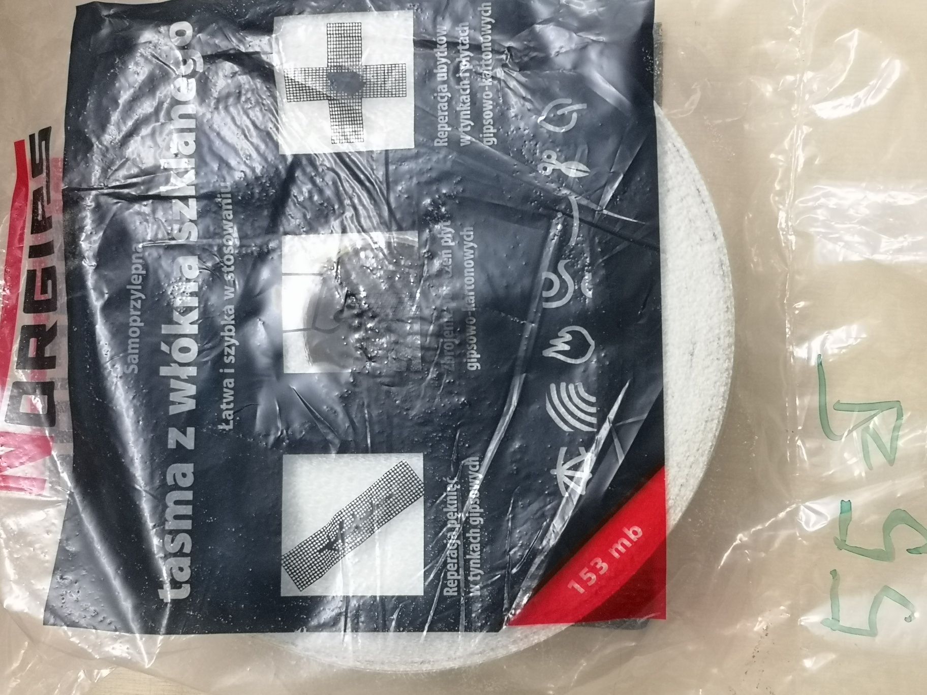 Taśma z włókna szklanego - NORGIPS - 153 mb