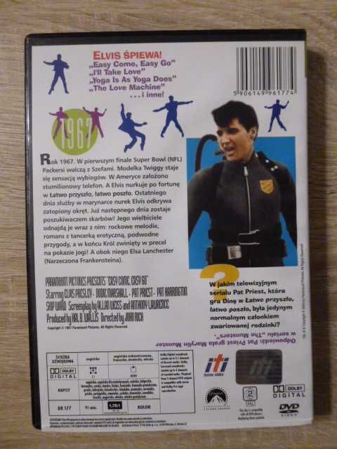 Łatwo przyszło łatwo poszło - Elvis Presley - DVD napisy