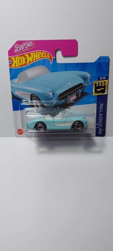 Hootweels 1956 corvette Barbie the Movie