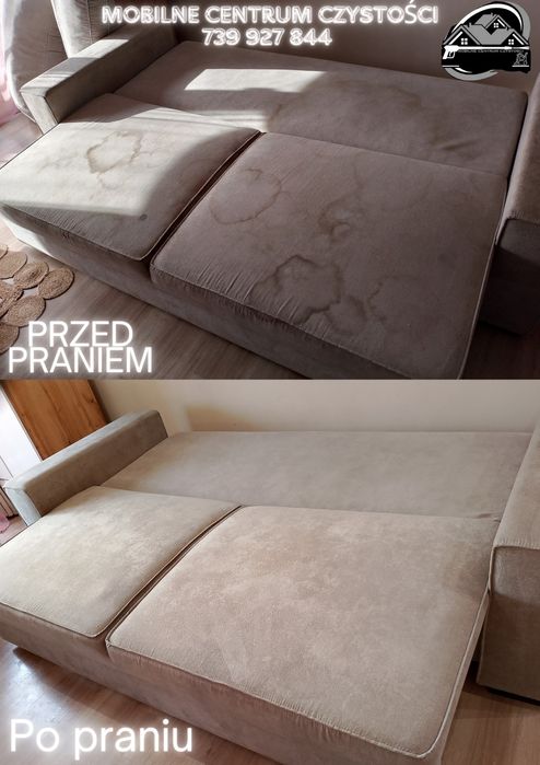 Pranie tapicerki Szczecin Pranie Narożnika Pranie wykładzin itp