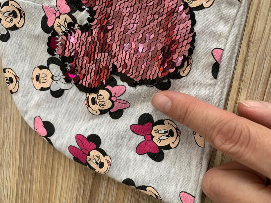 Czapka z aplikacją Myszki Minnie rozm. 74/80 firmy So Cute