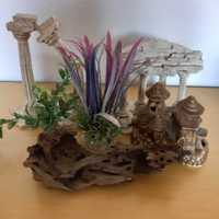 Akwarium dekoracje rośliny korzeń