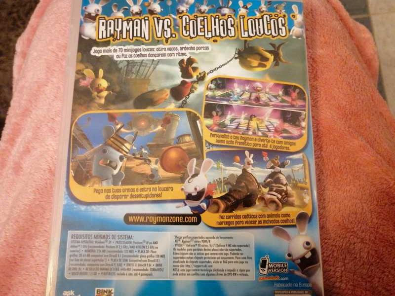 Rayman Raving Rabbids Jogo da computador