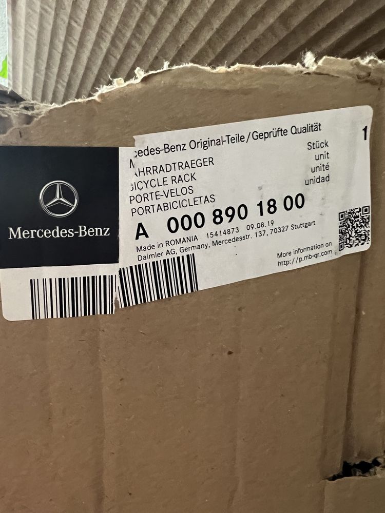 Mercedes Benz кронштейн для велосипедів