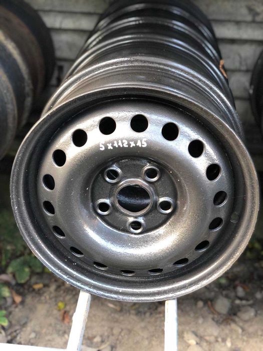 5 112 R15 сталеві диски Т4 транспортер