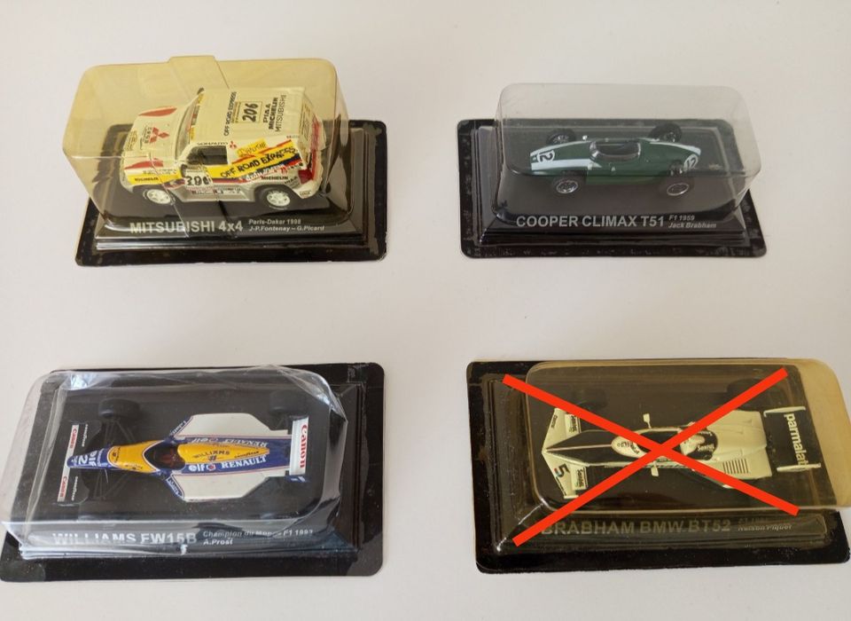 Coleção Carros Miniatura Rally 1.43