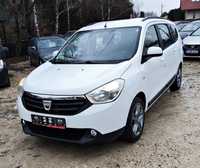 Dacia Lodgy 1.2 Benzyna 115KM-2013r-142 Tys.km-Klimatyzacja-Nawigacja-PDC