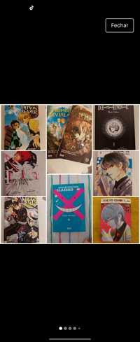 Vários mangas novos por 7€