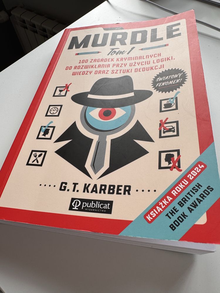 Ksiażka, zagadki. MURDLE Tom 1 Karber