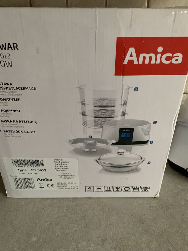 parowar firmy Amica