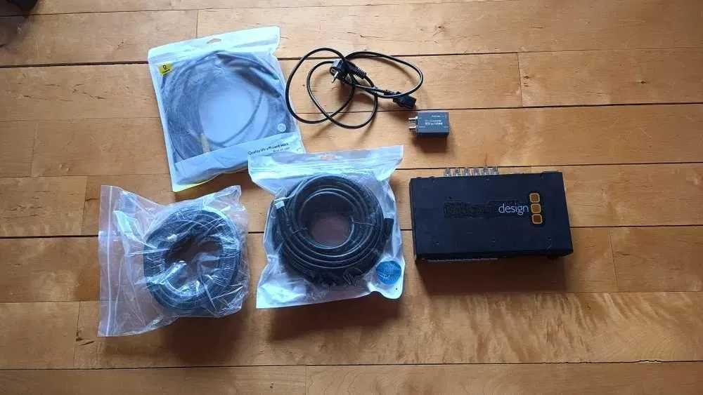 Mikser video Blackmagic Atem + akcesoria.