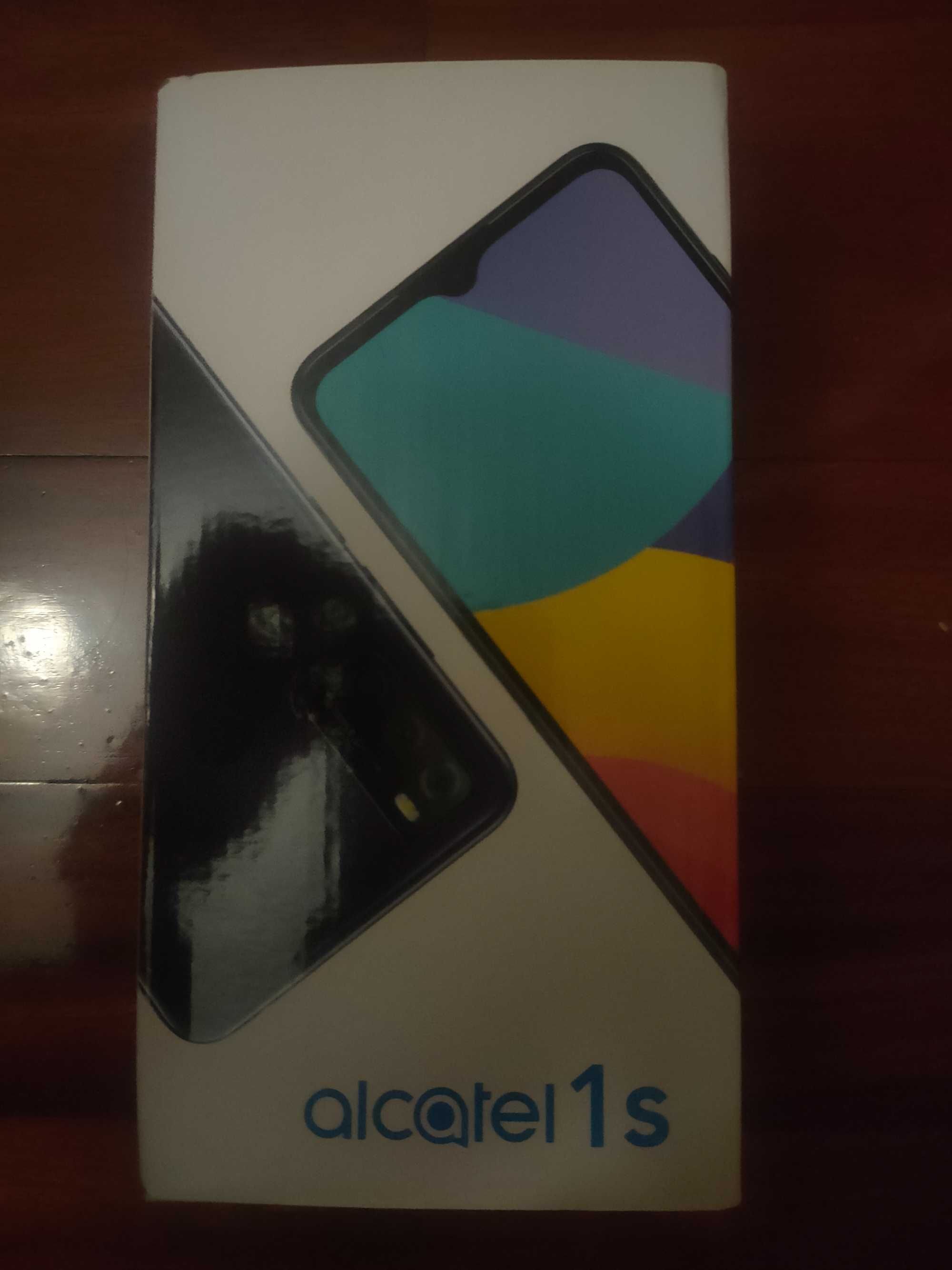 Alcatel 1S 32GB Preto, Livre, Como Novo