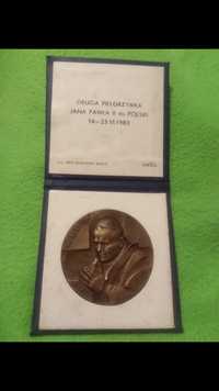 MEDAL- Druga pielgrzymka Jana Pawła II do Polski 16-23 VI 1983