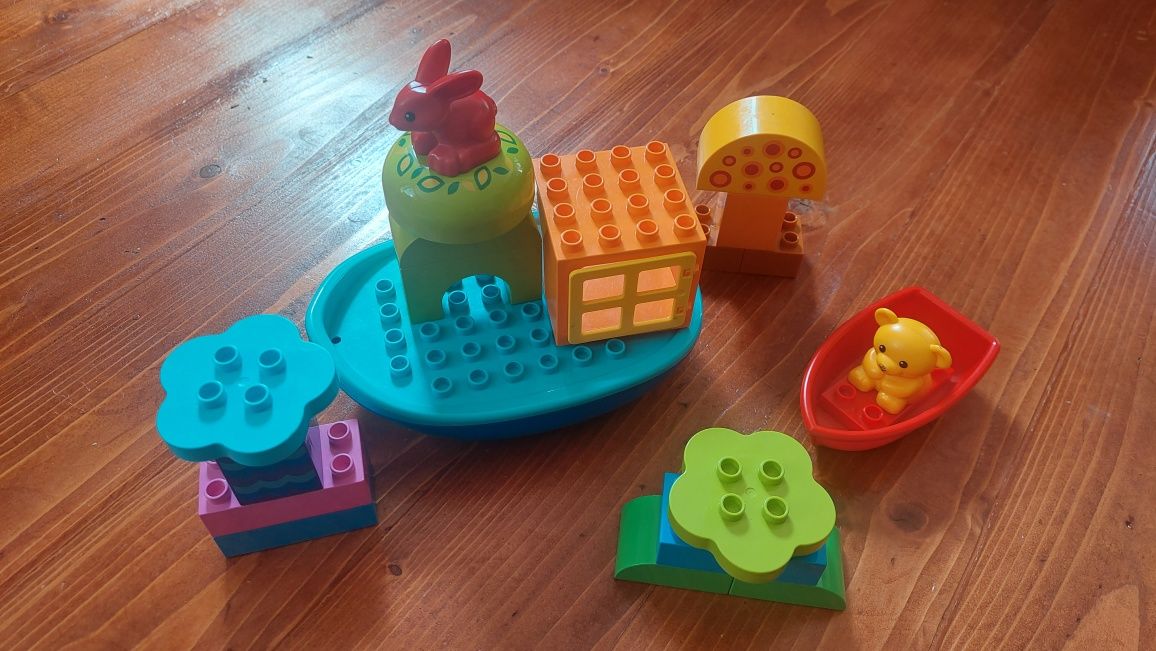 LEGO DUPLO оригінал лодка з тваринками