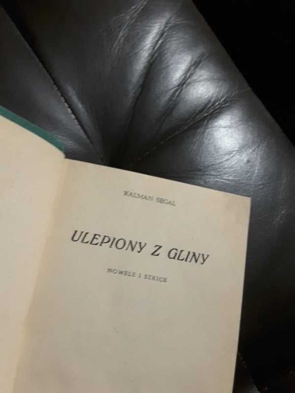 Ulepiony z gliny kalman Segal antyk 59 rok