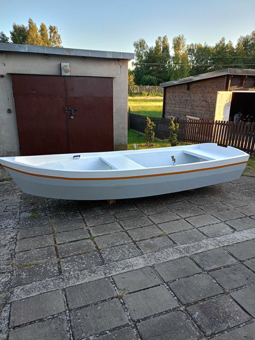 Łódka wędkarska wiosła