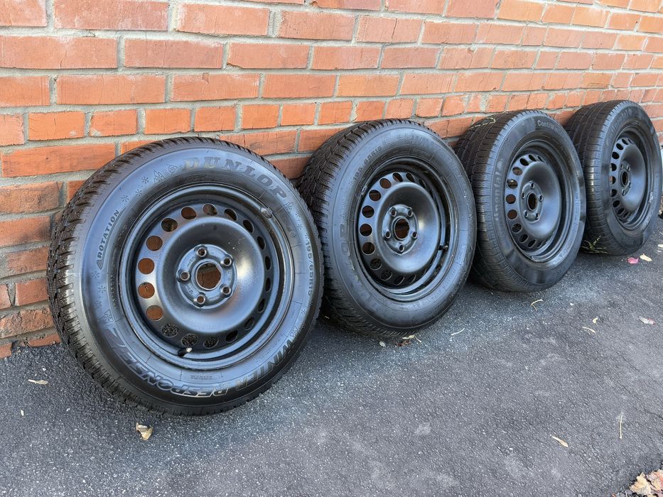 Диски Резина зима ET47 R-15 195 65 Фольцваген Пасат Каді Гольф Тоуран