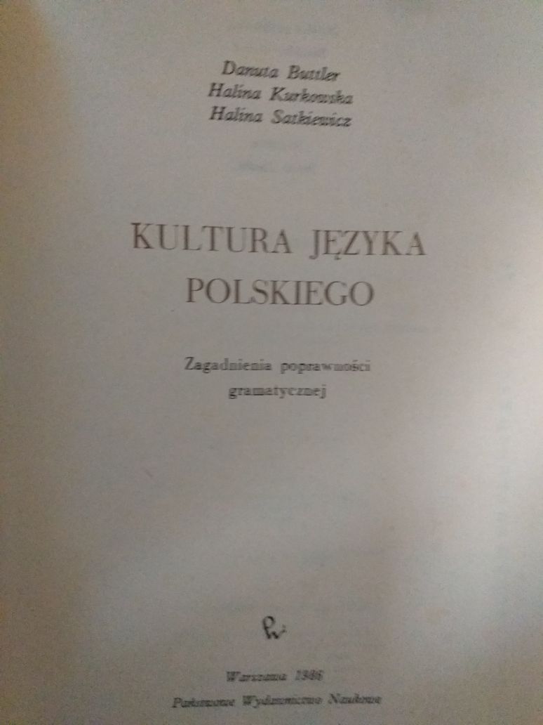 Kultura języka polskiego pr.zbiorowa 2 t. PWN 1985